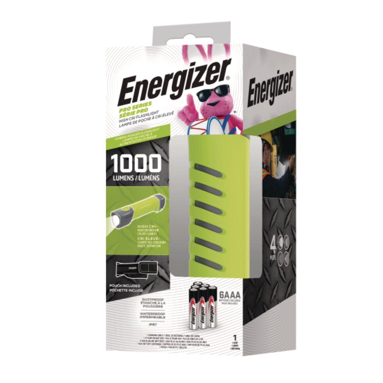 energizer-pro-series-handheld-high-cri-flashlight-rechargeable-lithium-ion-6-aaa-batteries-included-gray-green-eveenyphh62_1